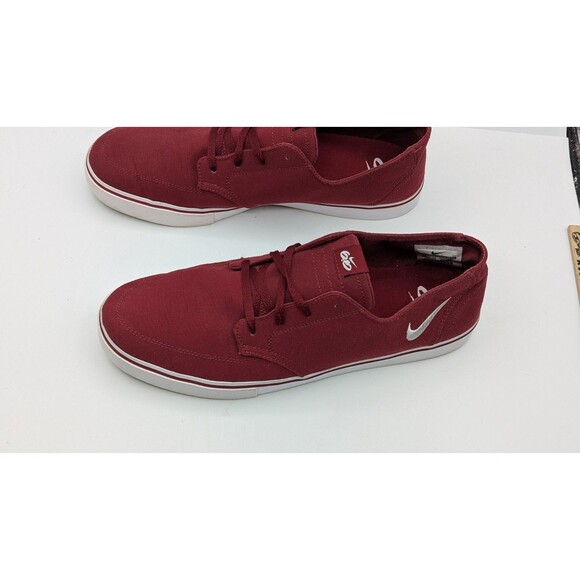Nike 6.0 Braata Men\'s Canvas Skateboard Burgundy Size 11 main image 4